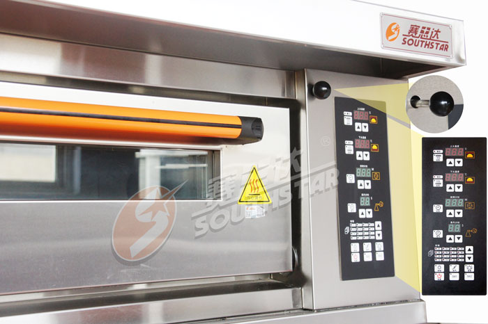 广州赛思达豪华微电脑商用电力型烤炉操作界面