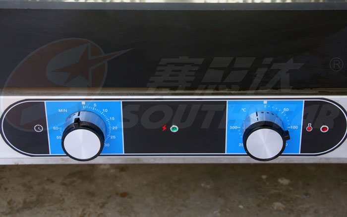 广州赛思达商用小四盘热风循环炉NFC-4WD操作界面