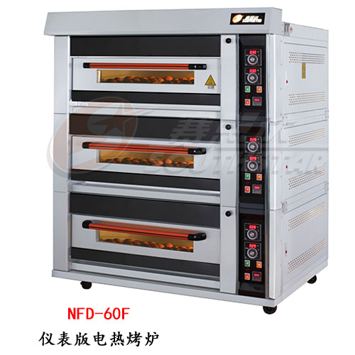 赛思达电烤箱NFD-60F豪华型三层六盘厂家直销面包店专用